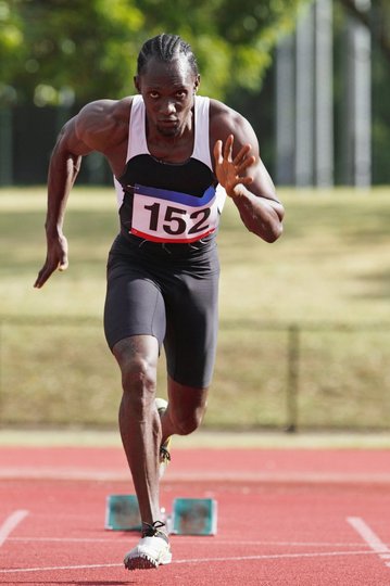 Custom track and field jersey with your school colors